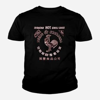 Sriracha Official Hot Chili Sauce Youth T-shirt | Crazezy CA