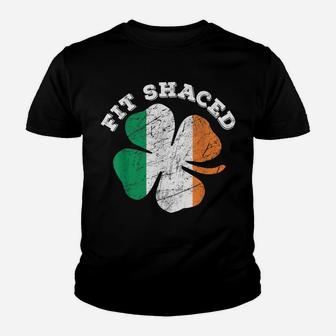 St Patrick's Day Beer Whiskey Drinking Fit Shaced T Shirt Youth T-shirt | Crazezy