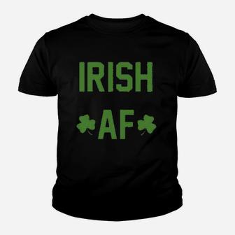St Patricks Day Funny Green Shamrock Irish Youth T-shirt | Crazezy AU