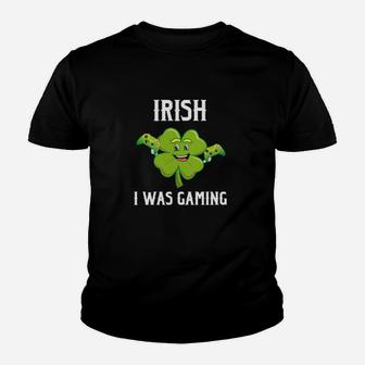 St Patricks Day Game Controller Irish I Was Gaming Youth T-shirt - Monsterry AU