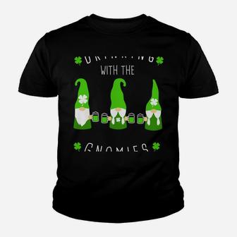 St Patricks Day Gnome And Green Beer Design Irish Parties Youth T-shirt | Crazezy AU
