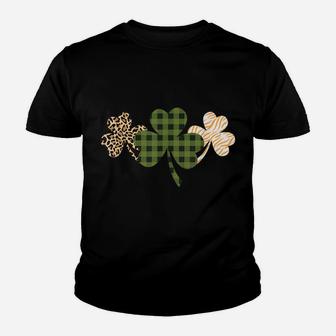 St Patricks Day Shamrock Green Irish St Patrick Lucky Clover Youth T-shirt | Crazezy AU