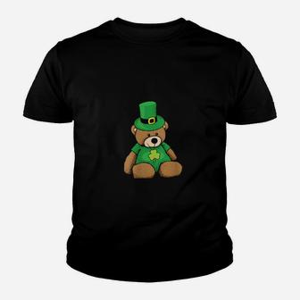 St Patricks Day Teddy Bear Irish Youth T-shirt - Monsterry CA