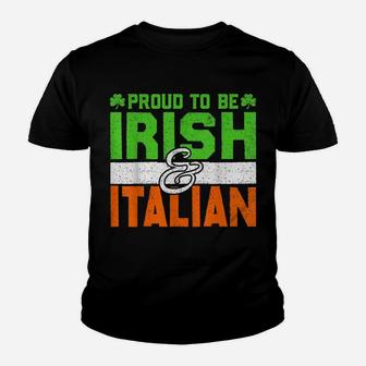 St Patrick's Paddys Day Irish Italian Green Shamrock Gift Youth T-shirt | Crazezy DE