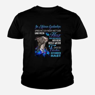 Staffordshire Bull Terrier Dass Du Frieden Gefunden Hast Kinder T-Shirt - Seseable