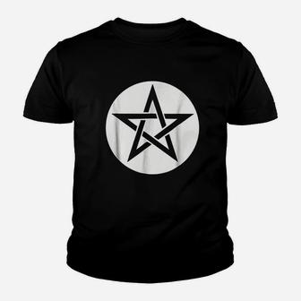 Star White And Black Youth T-shirt | Crazezy DE