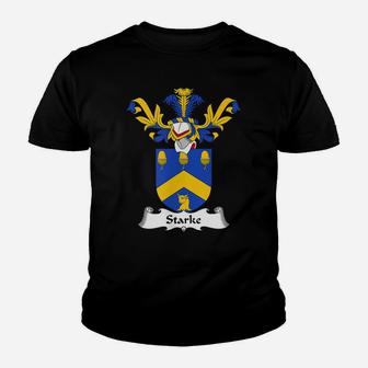 Starke Coat Of Arms - Family Crest Youth T-shirt | Crazezy