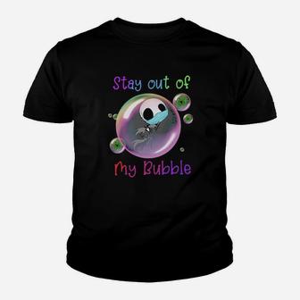 Stay Out Of My Bubble Youth T-shirt - Monsterry