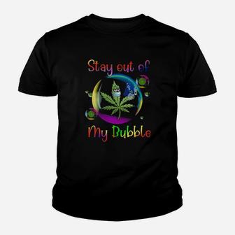 Stay Out Of My Bubble Youth T-shirt - Monsterry