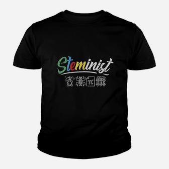Steminist March Youth T-shirt | Crazezy