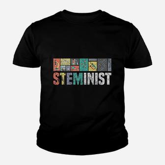 Steminist Science Technology Engineering Math Stem Youth T-shirt | Crazezy CA