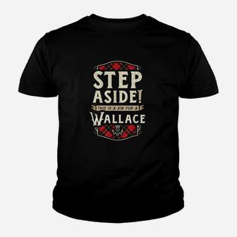 Step Aside This Is A Job For A Wallace Youth T-shirt | Crazezy DE