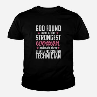 Sterile Processing Technician Funny Women Medical Gift Youth T-shirt | Crazezy