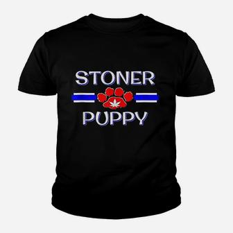 Stoner Puppy Human Pup Play Pride Youth T-shirt | Crazezy DE