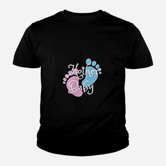 Stork Carrying Baby Postpartum Youth T-shirt - Thegiftio UK