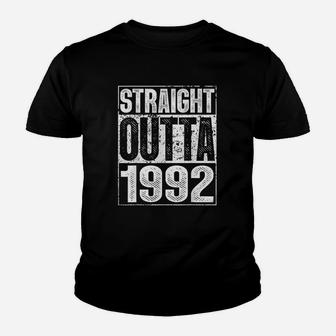 Straight Outta 1992 29Th Bithday Gift 29 Years Old Birthday Youth T-shirt | Crazezy UK