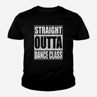 Straight Outta Dance Class Grad Youth T-shirt | Crazezy DE