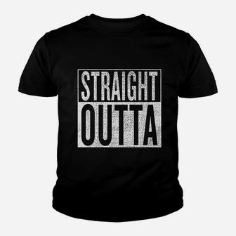 Straight Outta Great Travel Youth T-shirt | Crazezy