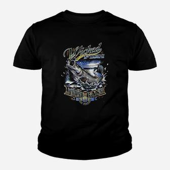 Striped Bass Youth T-shirt | Crazezy CA