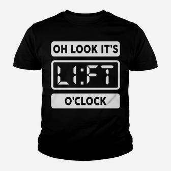 Stronger Oh Look It's Lift O'clock Youth T-shirt - Monsterry UK