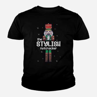 Stylish Nutcracker Family Matching Funny Gift Pajama Sweatshirt Youth T-shirt | Crazezy