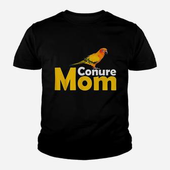 Sun Conure Mom Bird Lover Youth T-shirt | Crazezy