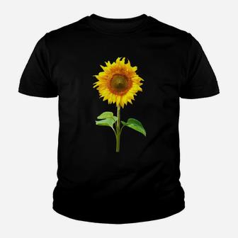 Sunflower Summer Flower Garden Nature Youth T-shirt | Crazezy