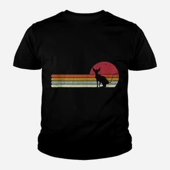 Sunset Sphynx Silhouette For Sphinx Cat Owners Youth T-shirt | Crazezy DE
