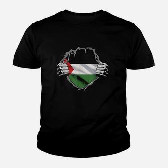 Super Heritage Proud Roots Flag Youth T-shirt | Crazezy