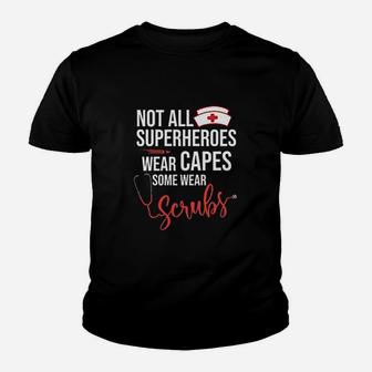 Superheroes Nurse Youth T-shirt | Crazezy UK
