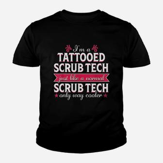 Surgical Tech Technologist Funny Tattoo Medical Gift Youth T-shirt | Crazezy AU