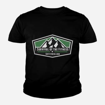 Survival Of The Fitness Youth T-shirt | Crazezy