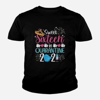Sweet 16 16Th Birthday Youth T-shirt | Crazezy CA