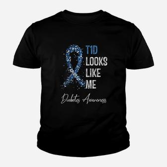 T1d Looks Like Me Youth T-shirt | Crazezy CA