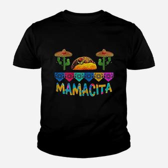 Taco Fiesta Mom Mamacita Youth T-shirt | Crazezy UK