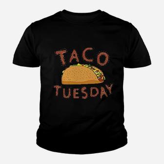 Taco Tuesday Youth T-shirt | Crazezy UK