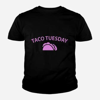 Taco Tuesday Youth T-shirt | Crazezy