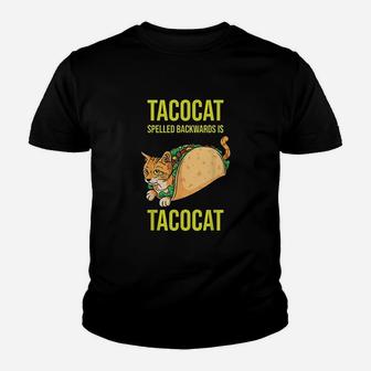 Tacocat Spelled Backward Is Tacocat Youth T-shirt | Crazezy AU