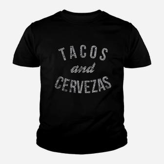 Tacos And Cervezas Funny Youth T-shirt - Thegiftio