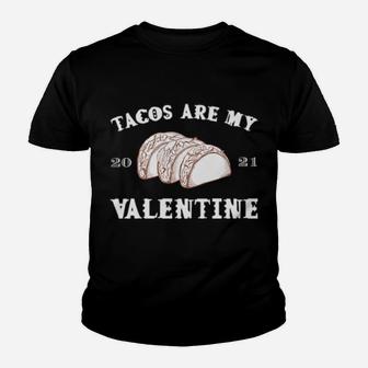 Tacos Are My Valentine Youth T-shirt - Monsterry UK