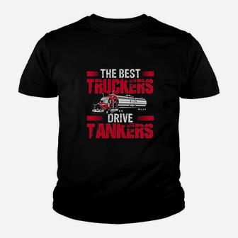 Tacotaco Best Truckers Drive Tankers Gas Truck Driver Funny Youth T-shirt | Crazezy