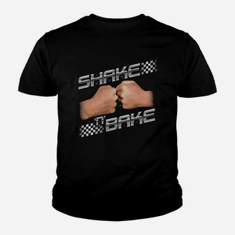 Talladega Nights Shake And Bake Checker Graphic Youth T-shirt | Crazezy