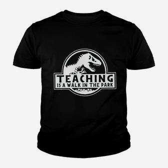 Teaching Is A Walk In The Park Youth T-shirt | Crazezy