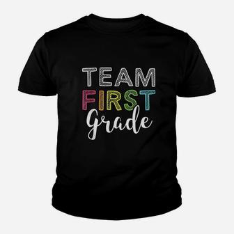 Team 1St First Grade Teacher Back To School Top Youth T-shirt | Crazezy DE