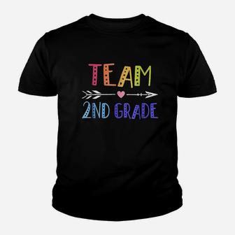 Team 2Nd Second Grade Youth T-shirt | Crazezy