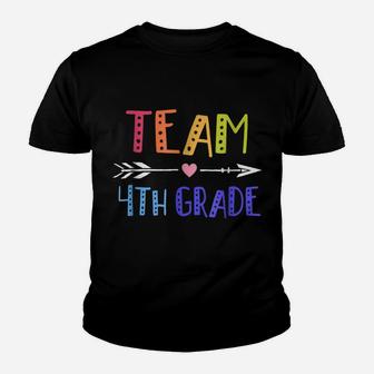 Team 4Th Fourth Grade Teacher 1St Day Of School Youth T-shirt | Crazezy UK