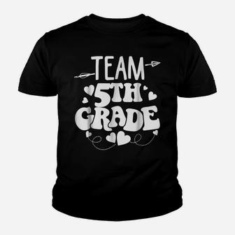 Team 5Th Fifth Grade Teacher Back To School Gifts Youth T-shirt | Crazezy