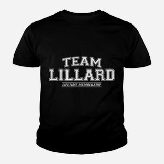 Team Lillard | Proud Family Surname, Last Name Gift Youth T-shirt | Crazezy