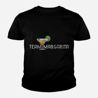 Team Margarita Glass Funny Drinking Margaritas Tshirt Gift Youth T-shirt | Crazezy