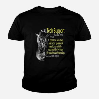 Tech Support Definition Youth T-shirt | Crazezy
